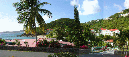 Panoramic View of Bluebeard's Beach Club